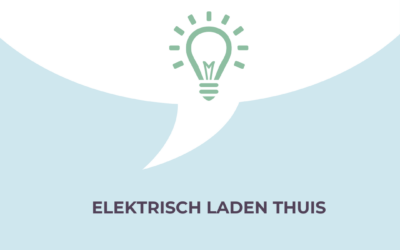 De onkostenvergoeding voor elektrisch laden thuis