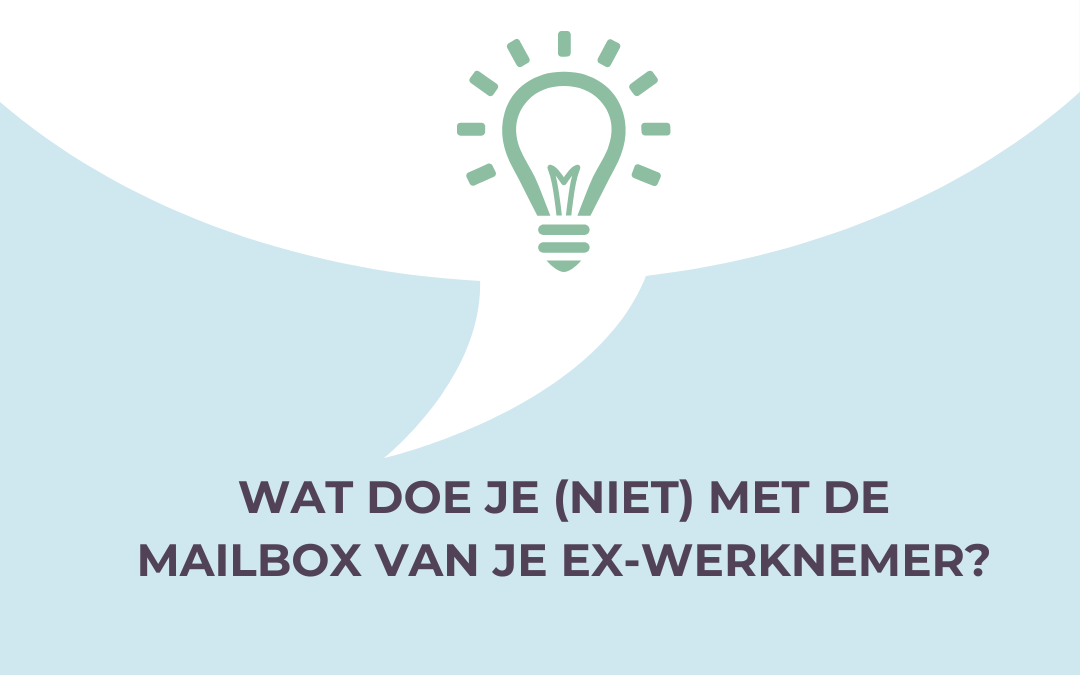 De mailbox van je ex-werknemer